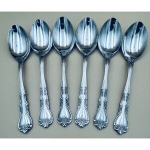 6 - Stanley Roberts Rogers DELIGHT Teaspoons Stainless  Korea